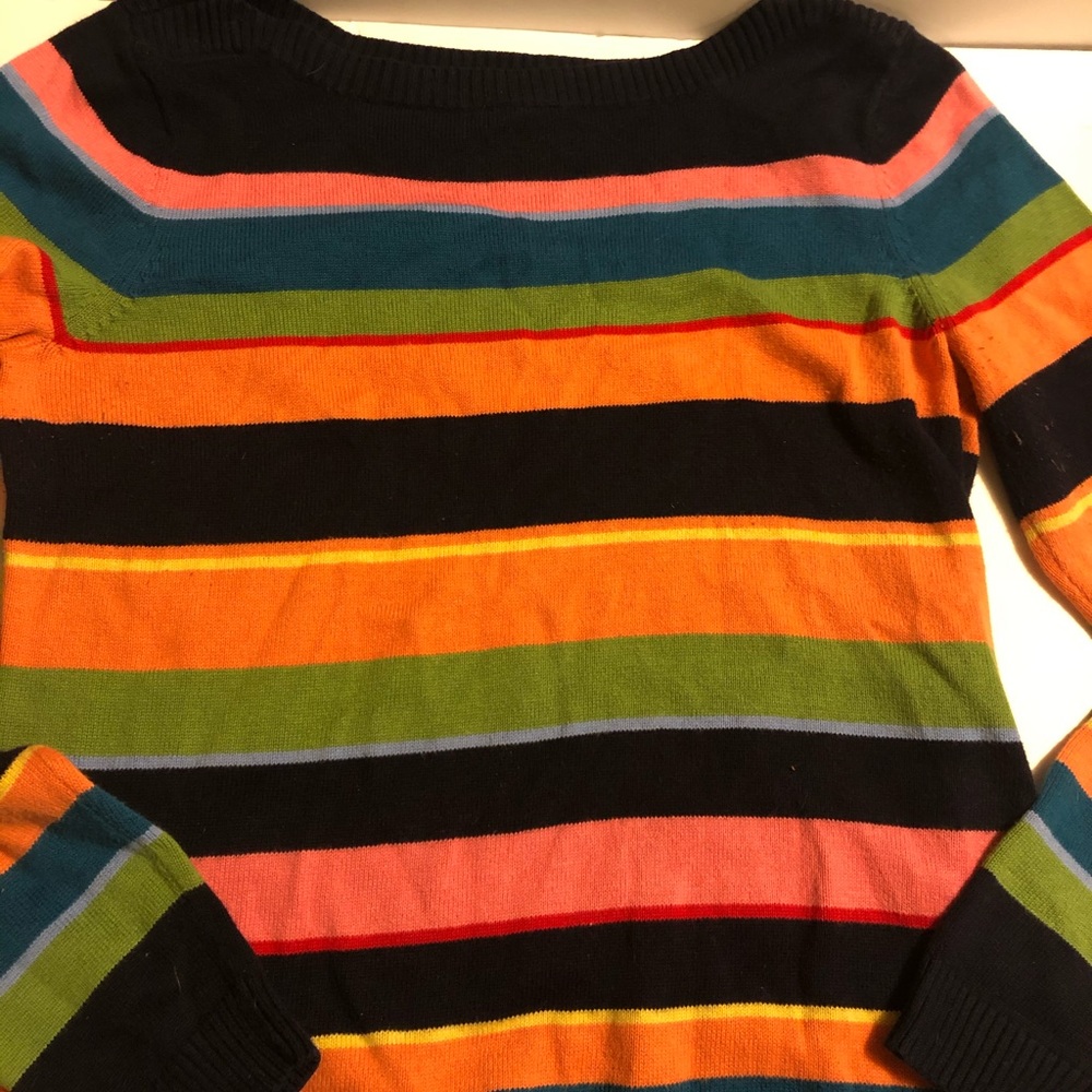 Talbots petite multicolored sweater